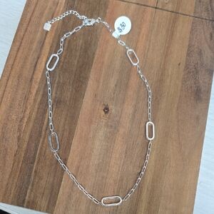 Elegant Silver Chain Necklace